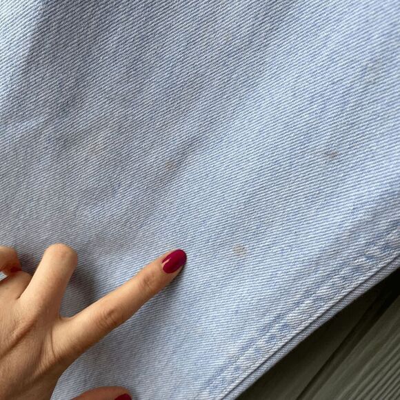 Vintage Lee Union-Made Mom Jeans | USA | Ultra High Rise V-Back | Size 6/8 - Picture 7 of 9